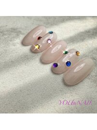 推し色を指先にレトロビジュー