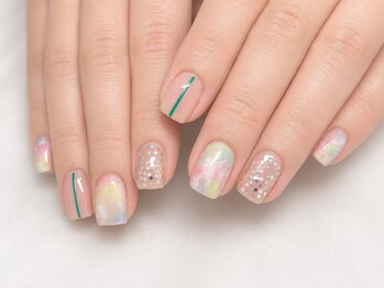 ネイルビジョルノ つくばみどりの店(Nail Begiorno)/持ち込みデザイン ニュアンス