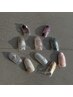 【Jrネイリスト限定】hand gel1カラー+2本アート→￥4400