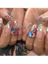 トータルサロン 白べぇーっ プラス/ラメネイル♪