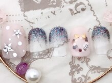 シェリー(Cherie)/クリスマスネイル