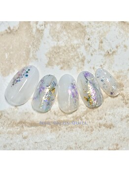 ネイルサロン クイル(QUILL)/1月White