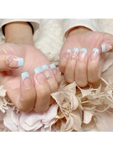 アイカ(Aika)/10話長さだしフレンチネイル