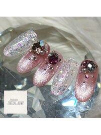 マグネット☆ビジューネイル