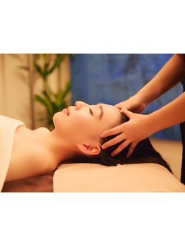 ヘッドスパで癒されたい