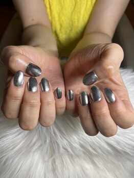 リノリー 仙台駅西口店(rinory)/ミラーネイル