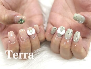 ネイルアンドまつげエクステ テラ 新宿店(Terra)の写真/1万点のサンプル有★持ち込みアートOK！ジェル90分付け放題¥5880~/120分やり放題¥9980/学割U24もあり