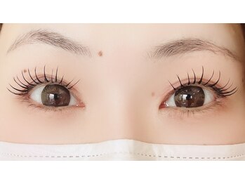 クリア アイラッシーズ アンド ネイルサロン シャイン(CLEAR & SHINE)/オフ+フラット120本+＆healthy