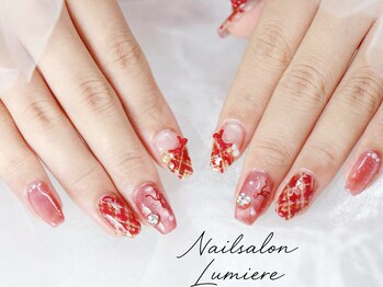 リュミエール(Lumiere)/クリスマスネイル