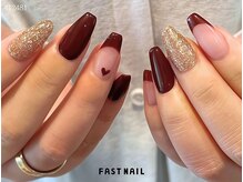 ファストネイル グランエミオ所沢店(FAST NAIL)/定額 ¥5410 ◆ シンプルAコース