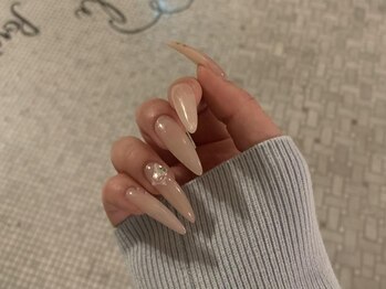 アイネイルズ 三宮店(I nails)/ピンクベージュ￥13000