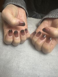ブラウングラデーション