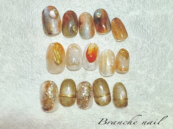 ブランシェネイル(Branche Nail)の写真/華やかな秋を彩るニュアンスネイル。種類が豊富でイベントにもオススメ♪