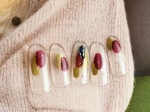 ネイルサロンフォーユー(for u)/塗りかけニュアンス￥５９８０