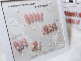 アクセサリーネイル￥7900