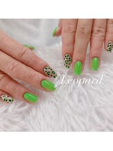 はあとねいる 安佐南店/蛍光レオパード