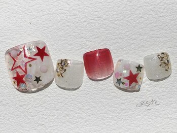 geNe 'n GRUS(ジーン アンド グルス)/6月7月FOOTエアジェルアート