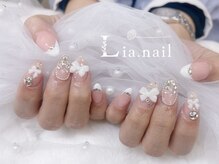 リアネイル(Lia.nail)の雰囲気（新規90分アートやり放題コース¥7880リボン、パーツ別途料金）