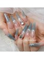 ピオミエルネイル 新宿(pio miel nail) マグネット系の艶