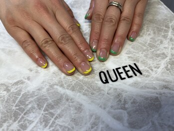 クイーン(Queen)/王道フレンチネイル