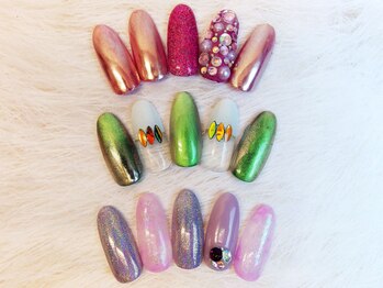 ティーエヌ 名古屋矢場町店/デザインネイル¥6980