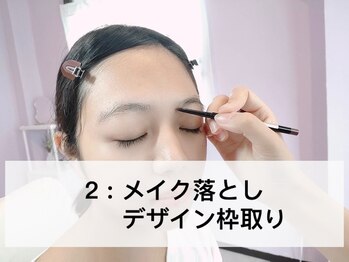 ミント(Mint)/眉毛施術の流れ