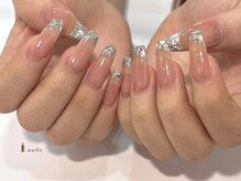 アイネイルズ 四条河原町店(I-nails)/ガラスフレンチ￥6500～11500