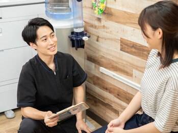エムズワン鍼灸院 整骨院 東戸塚院/カウンセリング風景