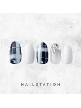 ネイルステーション ルミネ有楽町店(NAIL STATION)/クリスマスネイル／パラジェル