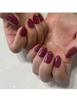 ホニ(Honi)/ボルドーネイル ¥5300