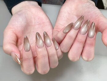 ナゴミネイルサロン(Nagomi)/マグネットカラーグラデーション