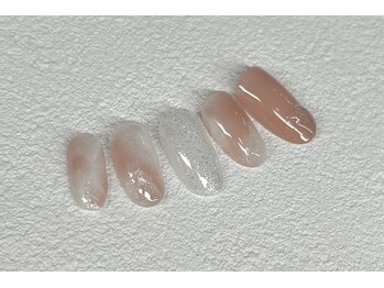 ルリアン 稲荷口/ピンクニュアンスネイル♪