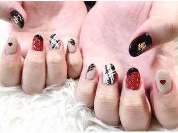 リーヴェ(Riebe)/バレンタインネイル