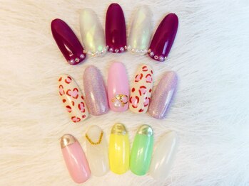 ティーエヌ 名古屋矢場町店/デザインネイル¥6980