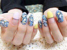 くすみブルー ニュアンス
