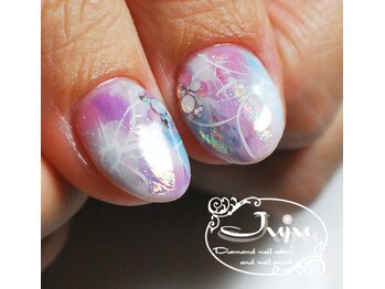 ジュジュ(Juju)/手描きニュアンスフラワー