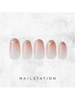 ネイルステーション ルミネ横浜店(NAIL STATION)/シンプルネイル/パラジェル