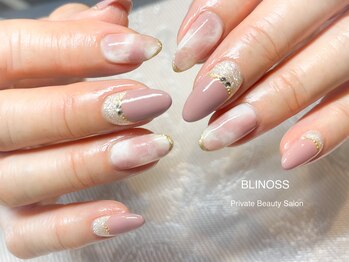 ブリノス(BLINOSS)/ニュアンス☆上品ネイル