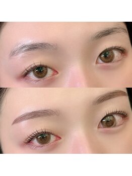 アベイユ 徳島北島店(abeille)/まつげパーマ×眉毛パーマ