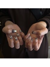 Mネイルアンドカフェ シェレステ/ニュアンスネイル