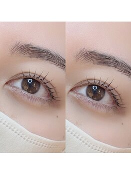 ハク 倉敷店(Haku.)/【まつ毛パーマ】目尻流し