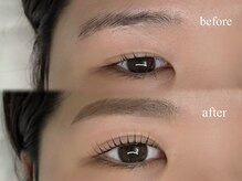 プリュム 北越谷(PLUME)/まつげパーマ×アイブロウwax