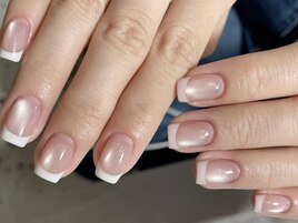 フレンチ♪マグネットネイル