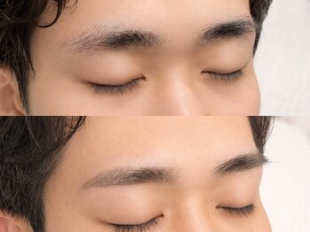エルナ 天神大名店(eluna)の写真/【天神・大名】美意識の高いメンズ必見！清潔感UPで第一印象を格上げ◎メンズアイブロウ￥4980