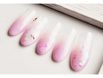 プレンティー 北千住西口店(plenty)/お花ネイル