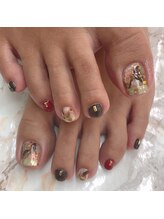 グラント(NAIL SALON&SCHOOL grant)/ミラーネイル