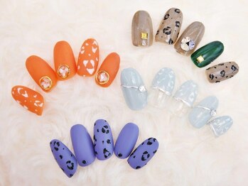 ティアリーネイル コレットマーレ店(Tiary Nail)/秋のアニマルデザイン