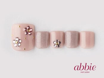ネイルサロン アビー 宮益坂店(abbie)/ビジューフラワー ¥13233