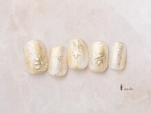 アイネイルズ 横浜EAST店(I-nails)/海ミラーネイル