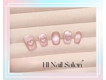 エイチワン(H1)/Wハートのマグネットデザイン